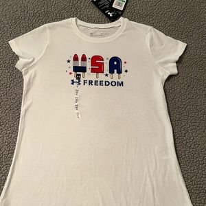 Youth Under Armour Freedom tshirt